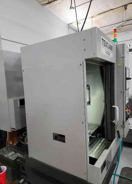 Tsugami VA 2 VMC, 2015 – 30,000 RPM, Fanuc OiMD Control, Renishaw Probe, Rigid Tapping