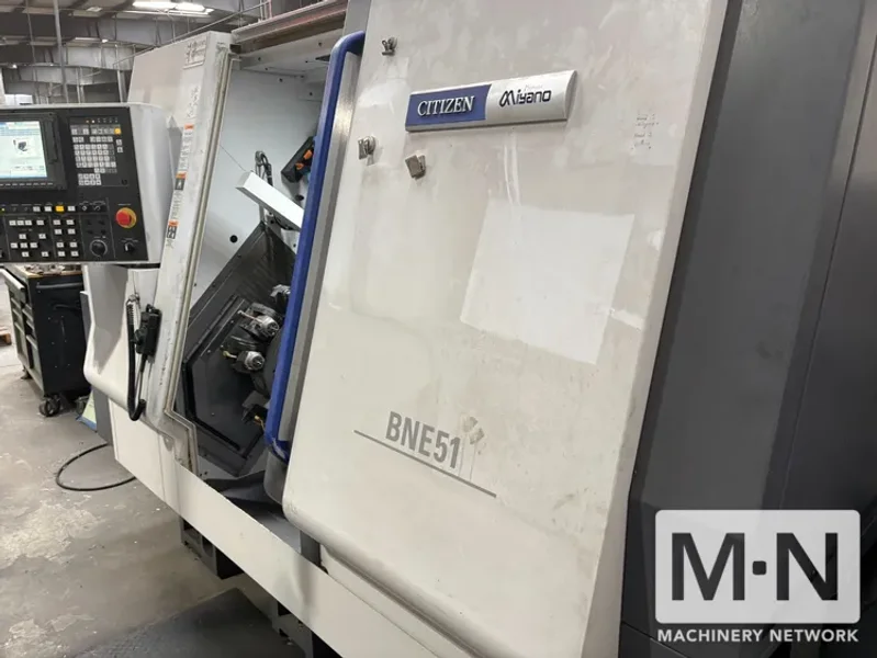 Citizen Miyano BNE-51MSY CNC Lathe, 2019