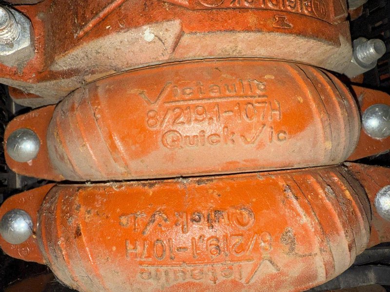 4&quot; TO 10&quot; VICTAULIC &amp; RIGIDLOK PIPE COUPLINGS: YOBRO #24414