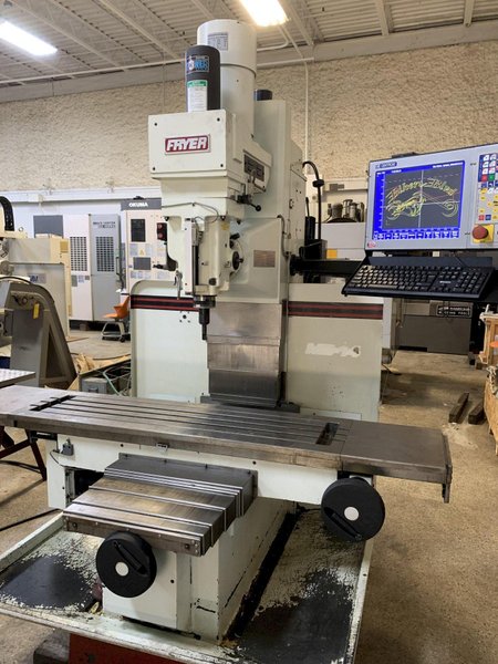 Fryer Model MB14 Toolroom CNC Bed Mill with Centroid Retrofit