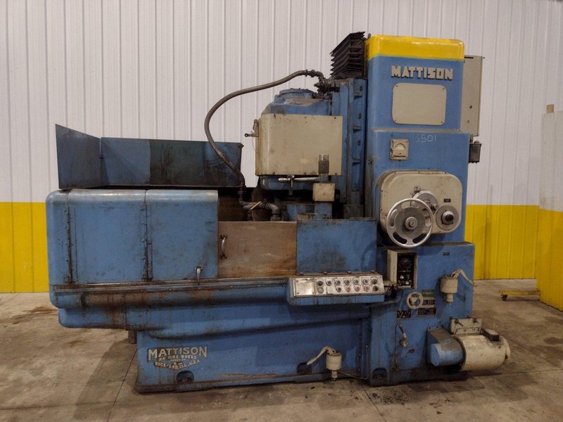 36&quot; X 50 HP MATTISON ROTARY SURFACE GRINDER: STOCK #23504