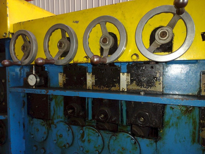 60" x 14 GA X 20,000 LB IOWA PRECISION MODEL #SLR6014-2.5 SLITTING CUT TO LENGTH COIL SLEAR LINE: YOBRO #26015