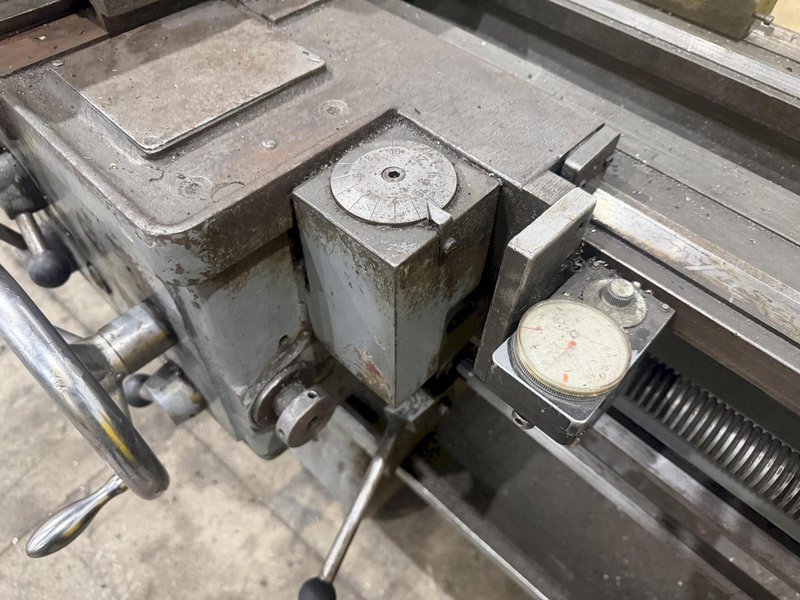 20" X 84" MEUSER MODEL #M1L-34828 ENGINE LATHE, 2" HOLE &amp; METRIC: YOBRO #25402