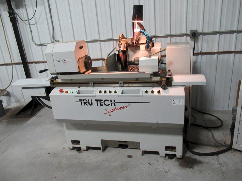 Tru Tech TTS-8-20 CNC Cylindrical Grinder, 8" x 20", Motorized Workhead, Tailstock, Coolant System- Auction Item