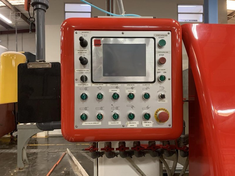 Sasso Revolution TE Edge Polisher and Profiler, 2016