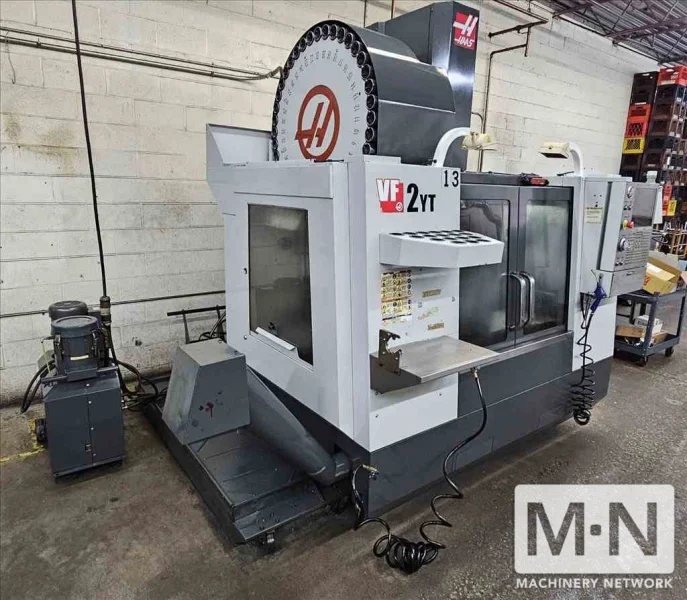 HAAS VF-2YT CNC Vertical Machining Center, 2015