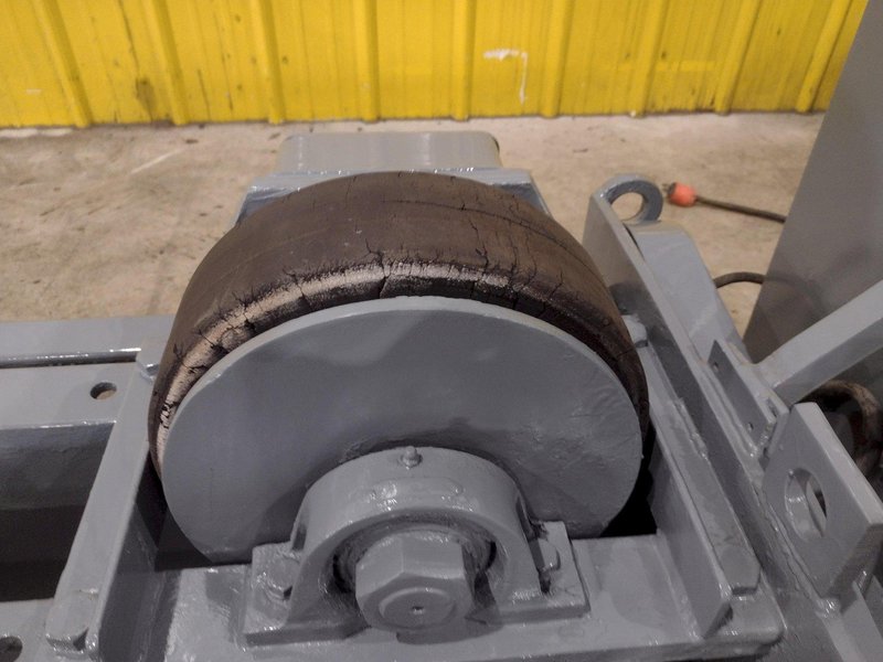 20,000 LB (10 TON) ARONSON MODEL #WRD1 POWERED TANK TURNING ROLLS, DRIVE &amp; IDLER: STOCK #23508