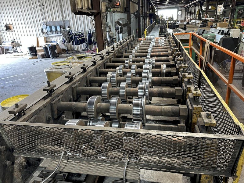 LOC SEAM - STANDING SEAM METAL ROOF PANEL ROLLFORMER LINE, COMPLETE LINE: STOCK #23382