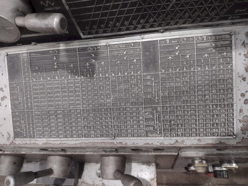 25" x 60" TARNOW TOOLMEX MODEL #TUJ50M ENGINE LATHE 3.5" HOLE : YOBRO #25841