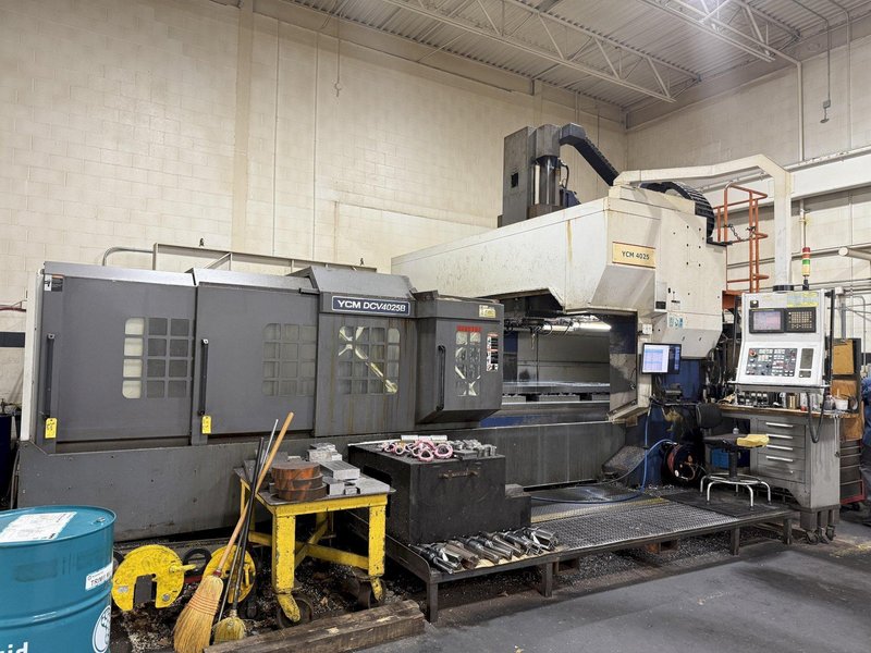 2008 YCM DCV4025B Bridge-Style CNC Vertical Machining Center For Sale