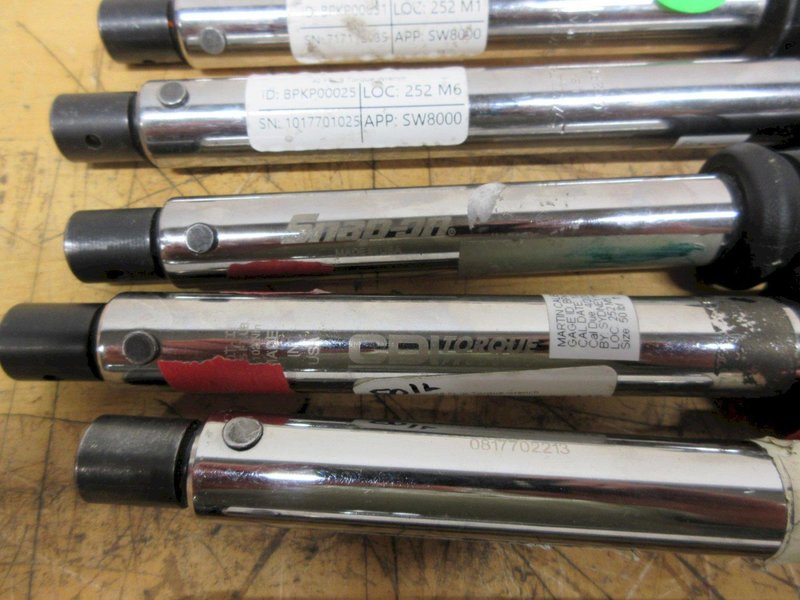 Snap-On &amp; CDI Torque Wrenches 10 ft-lb to 100 ft-lb- Auction Item