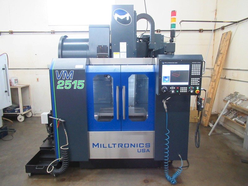 Milltronics VM2515 CNC Vertical Machining Center, Milltronics 9000 CNC Control, 10,000 RPM Max Spindle Speed - NEW 2020- Auction Item