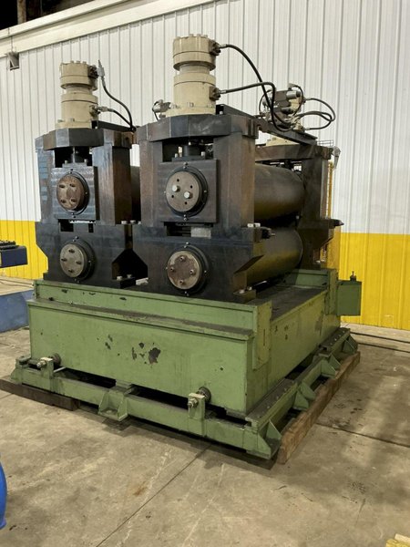 50" WIDE BRADBURY-PUMA "STUCCO" DESIGN TWIN-STAND EMBOSSER ROLLS, NEW 2013: STOCK #17004