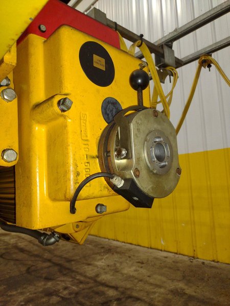 7.5 TON DESHAZO SINGLE GIRDER TOP RUNNING BRIDGE CRANE WITH STREET HOIST: YOBRO 24991