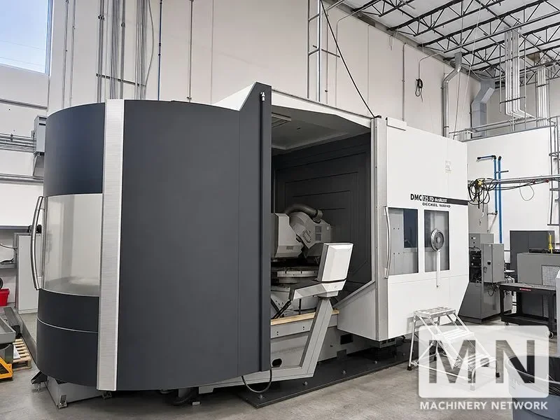 Deckel Maho DMC 125 FD Duoblock 5-Axis CNC Universal Machining Center w/ Dual Pallet System, 2007