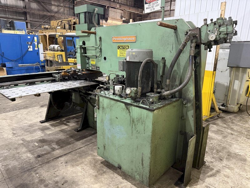 PEDDINGHAUS MODEL #F-1170B-30R CNC HYDRAULIC PUNCH: YOBRO #24168