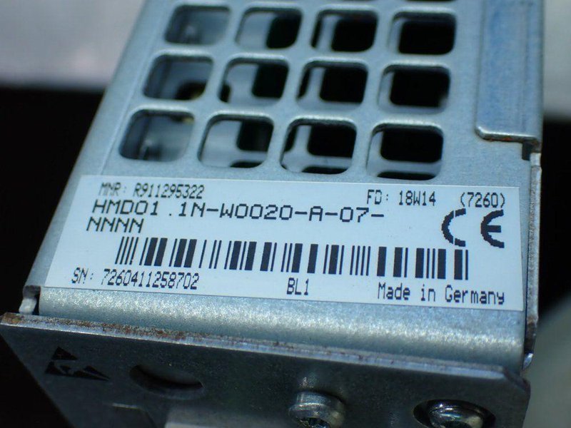 REXROTH HMD01.1N-W0020-A-07-NNNN INDRADRIVE M SERVO DRIVE UNIT  -  R911308370