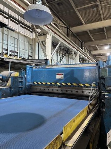 72" X .200" X 50,000 LBS VOSS CUT TO LENGTH LINE: STOCK #22300