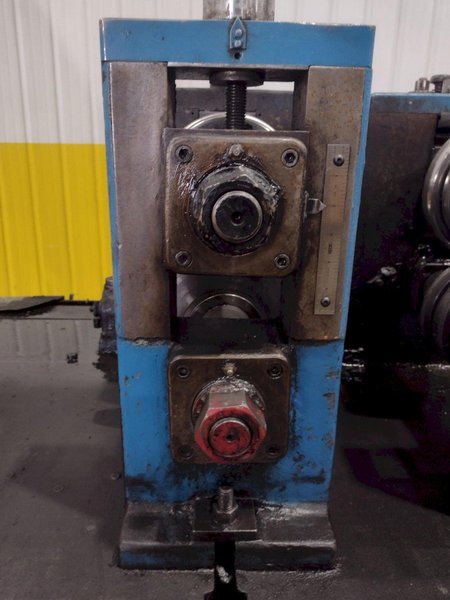 8 STAND X 2" ARDCOR MODEL #F-15 ROLLFORMER, TOOLED FOR ANGLE &amp; CHANNEL: YOBRO #24841