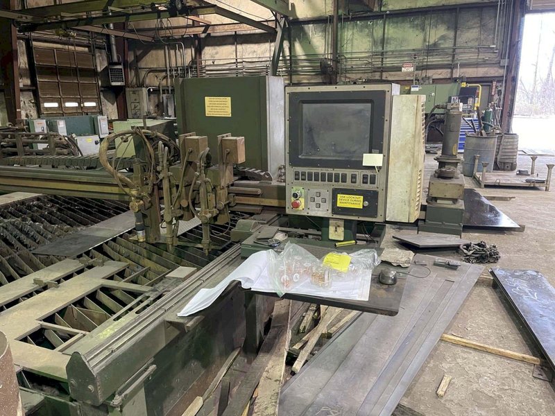 11′ x 30′ Controlled Automation BTL-1432XPUG CNC Plasma, 1995 with 2014 HPR 260HD