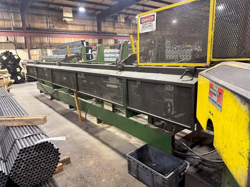 3" HAVEN MODEL #873 TUBE CUTOFF MACHINE WITH BUNDLE FEED : YOBRO #25045