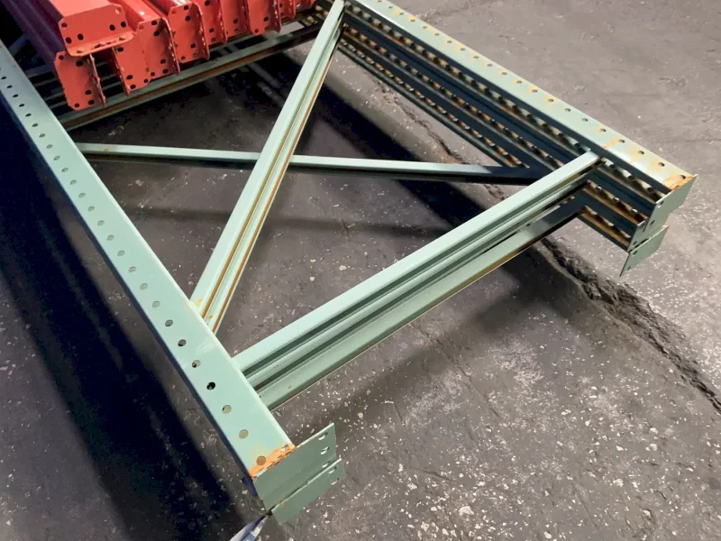 HUSKY 42" x 216" PALLET RACKING  -  TEAR DROP