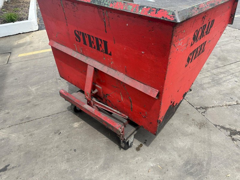 1-1/2 YARD ROURA SELF-DUMPING HOPPER STOCK #78226