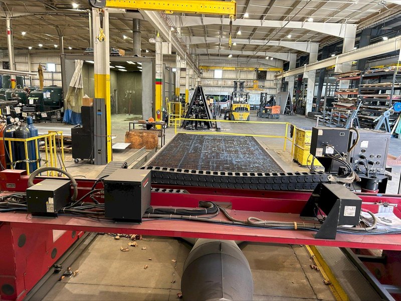 USED KOIKE ARONSON 8&#039; X 20&#039; 130 AMP HIGH DEFINITION CNC PLASMA CUTTER MODEL PLP-2500, Stock# 11117, Year: 2012