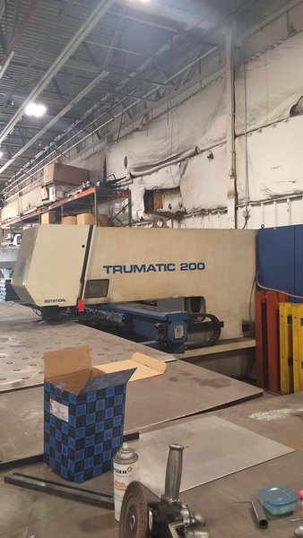 Trumpf Trumatic 200 CNC Turret Punch Press, 1996