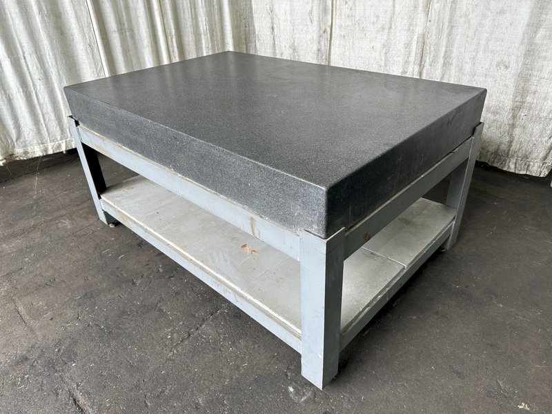 4&#039; X 6&#039; ROCK OF AGES BLACK GRANITE PLATE STOCK #77078