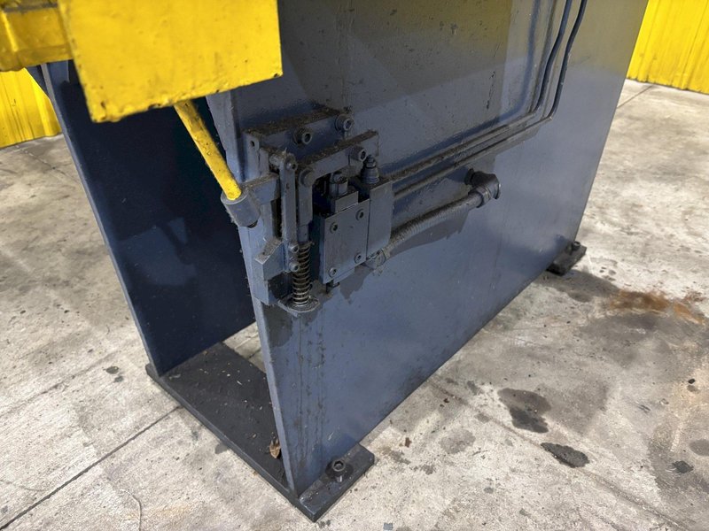 12 TON HANNIFIN MODEL #OFC-12C DYNA-QUIP HYDRAULIC C FRAME PRESS: STOCK #22192