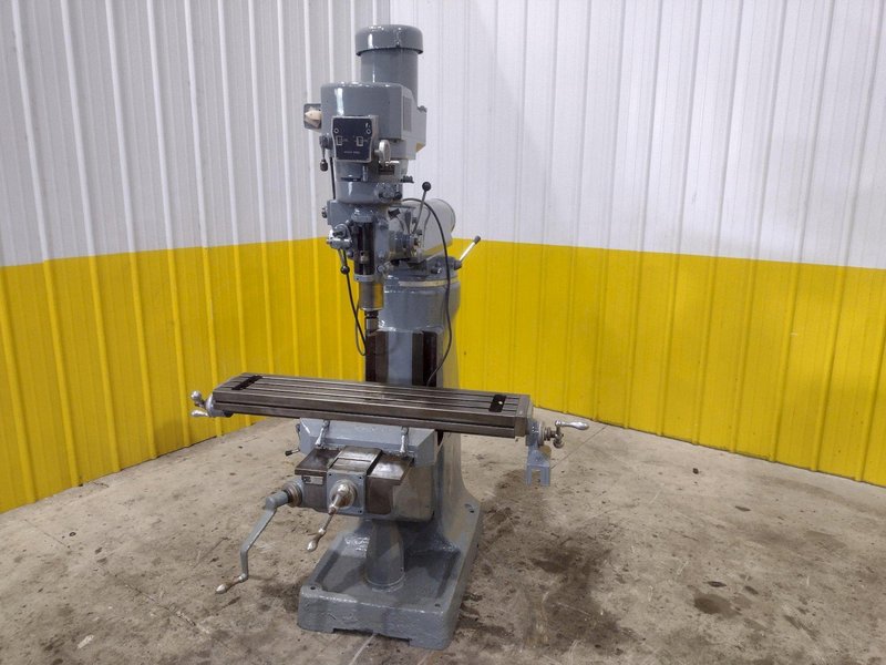 2 HP ALLIANT MODEL 100-1520 RAM TYPE VERTICAL MILL: STOCK #10353