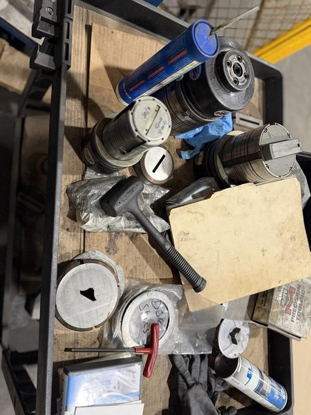 LVD STRIPPIT 30 TON TURRET PUNCH MODEL V30-1525, NEW 2011, 60" X 98.4" CAPACITY, FANUC 18i-PB CONTROL, TOOLING, SPARE PARTS , AND LASER LIGHT CURTAINS INCLUDED