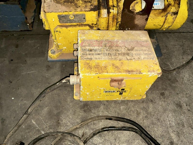 6,000 LBS WEBB MODEL #T6 TANK TURNING ROLLS, 1 DRIVE &amp; 1 IDLER ROLL: YOBRO #25072