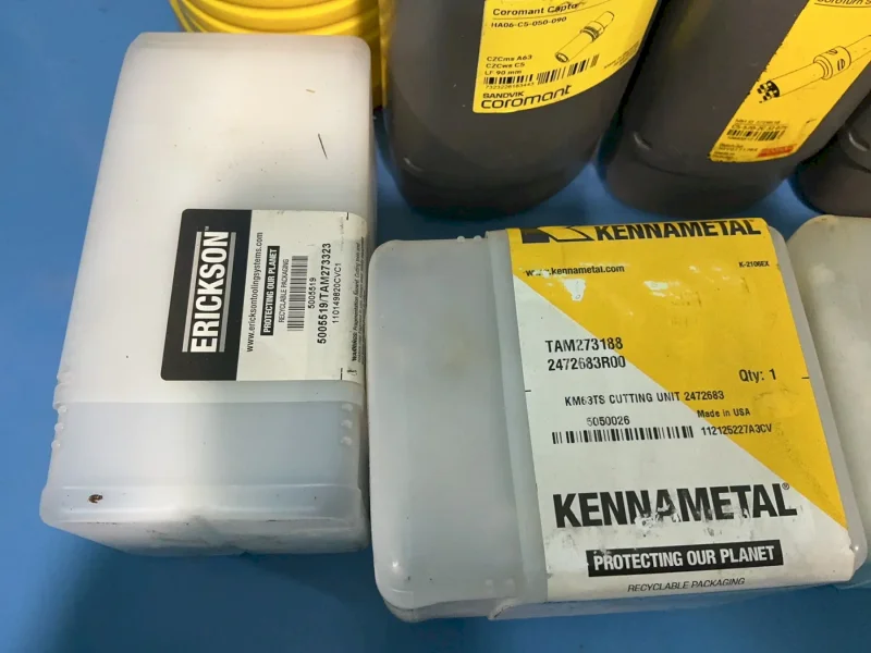 SANDVIK COROMANT, KENNAMETAL, ERICKSON MISC. TOOLING EQUIPMENT