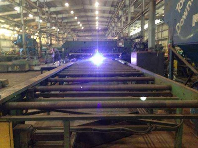 Franklin PF 196 x 72 CNC Plasma/Punch Fabricator