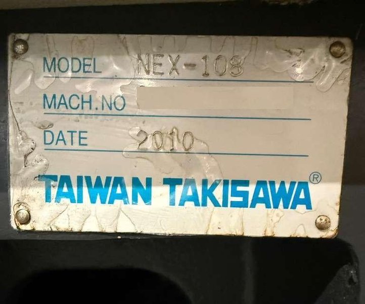 Takisawa NEX-108 CNC Turning Center – 8″ Chuck, Tool Presetter, Tailstock Lathe