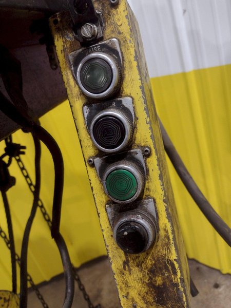 5 TON 10,000 LBS BOBCAT POWER CABLE HOIST WITH TROLLEY: STOCK #18939