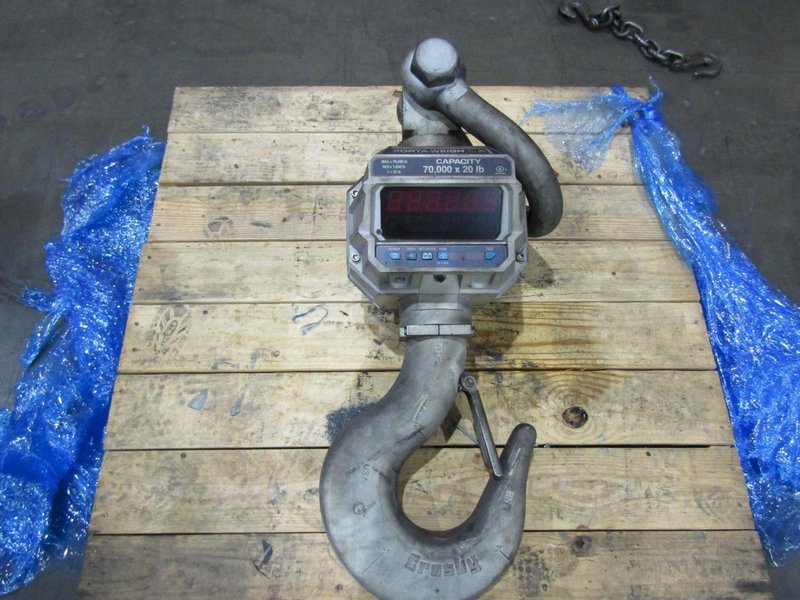 70,000 LBS PORTA-WEIGHT CRANE SCALE