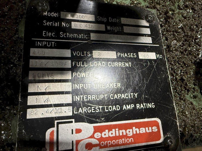2009 PEDDINGHAUS MODEL #PCD1100 3-AXIS CNC AUTOMATIC BEAM DRILL LINE : YOBRO #25848