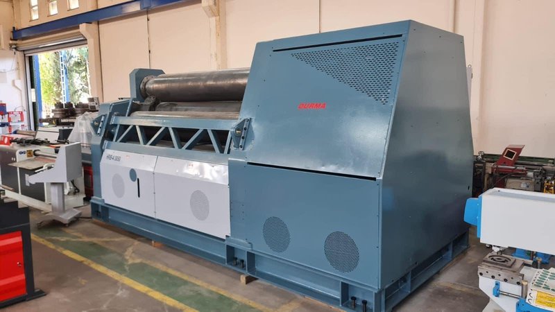 2″ x 10′ Durma HRB-4 3050 Plate Roll, 2013 – refurbished 2025