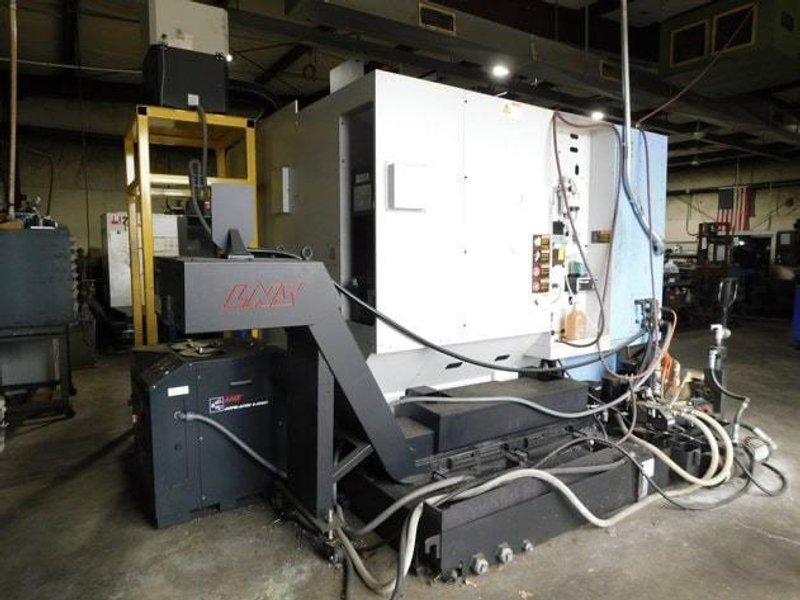 Doosan BVM 5700 VMC, 2022 – LNS Chip Conveyor &amp; Chip Blaster