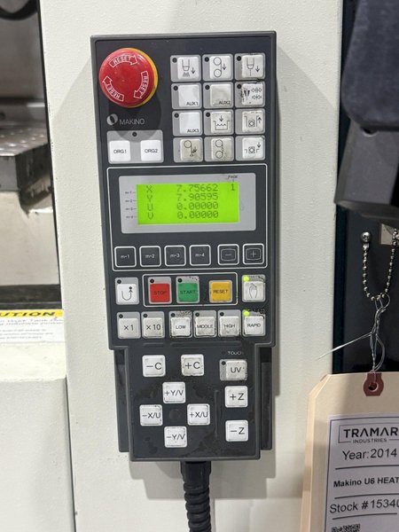 2014 Makino U6 H.E.A.T. Used CNC Wire EDM For Sale