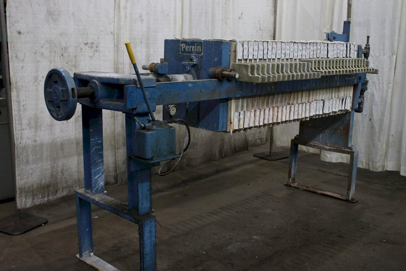 30 PLATE PERRIN FILTER PRESS: STOCK #76396