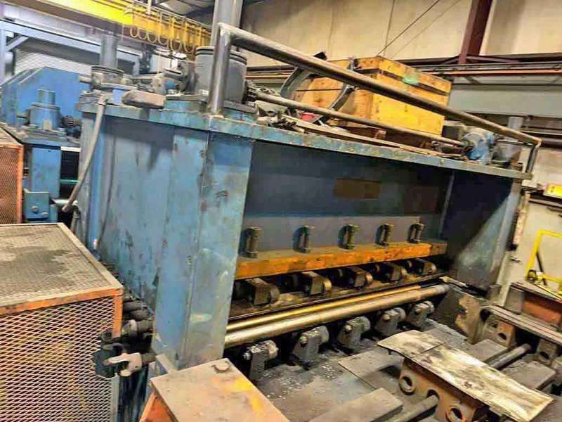 72" x 0.500" x 60,000# Delta Cut To Length Line