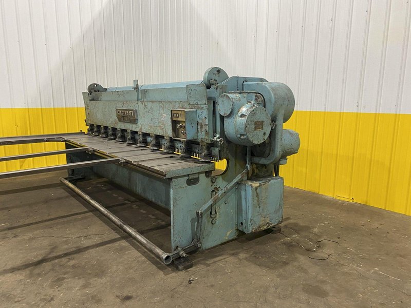10' X 10" GA  CINCINNATI MODEL #1010 MECHANICAL SHEAR: STOCK #19575
