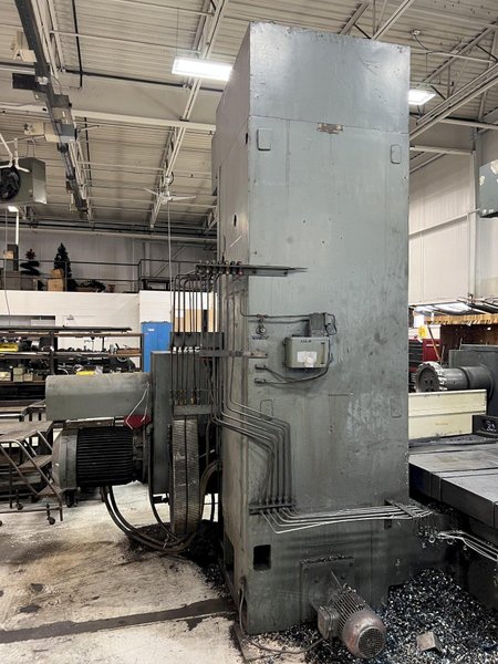 50 HP FRITZ WERNER  DOUBLE SIDED MODEL #FP7V2 HEAVY DUTY DUPLEX MILL/MILLING MACHINE. STOCK # 0309623