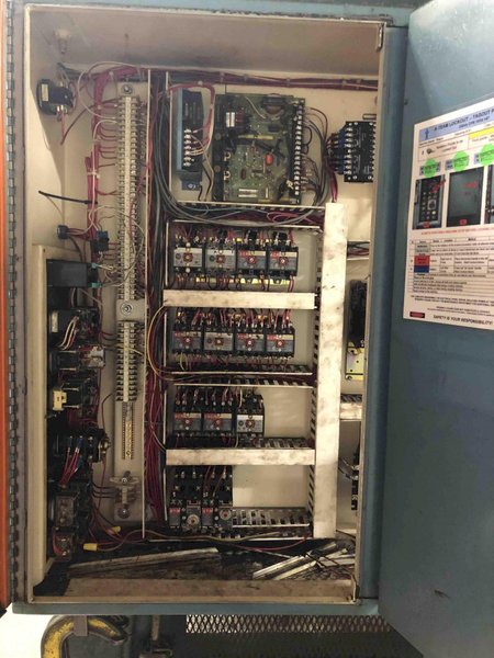 150 Ton Niagara Straight Side Press, Model PN-150-84-42, 6" STR, 16" SH, 84"LR x 42"FB BA, 20" WDO, 30-60 SPM, 1987