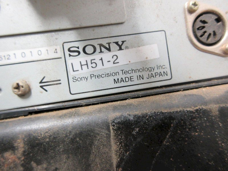 Sony LH51-2 (2) Digital Read Out Displays with Connector Cables, Adapters, and Short Magnescales for Optical Comparator Setup- Auction Item