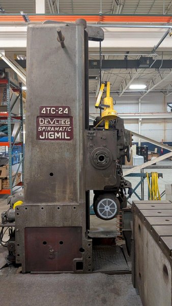 DEVLIEG 4TC-24 Jig Mill - 50" x 240" Table